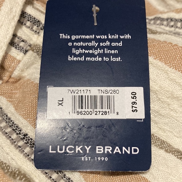 Lucky Brand Striped Paperbag Shorts - Picture 5 of 12